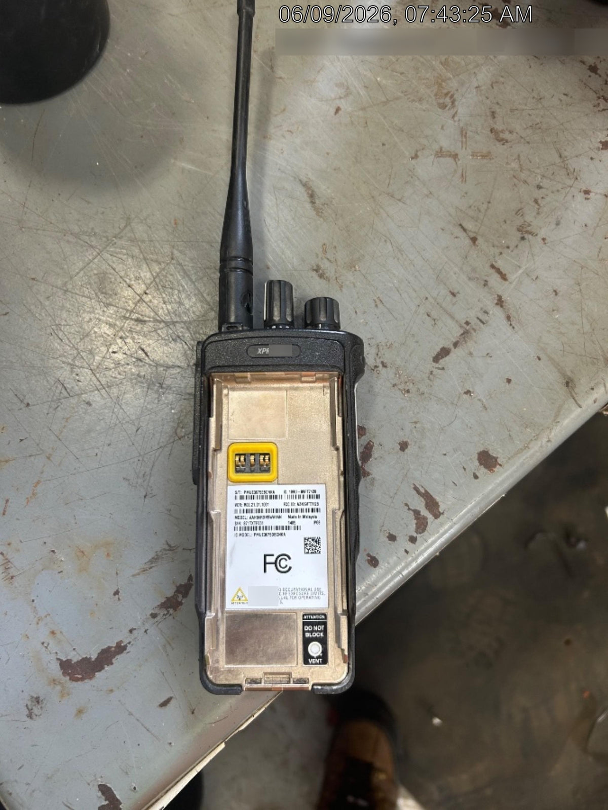 2021 MOTOROLA XPR7550