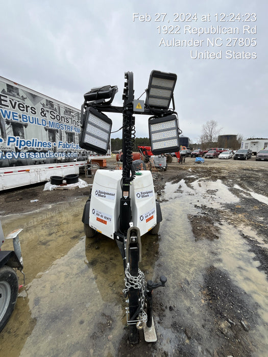 2023 Generac MLT2 Diesel, Flex Switch 120V Input, Powerzone Controller, (4) 320W LED Lights, 4kW Generator, 39.9 Gal Fuel Tank, 2" Ball, T3