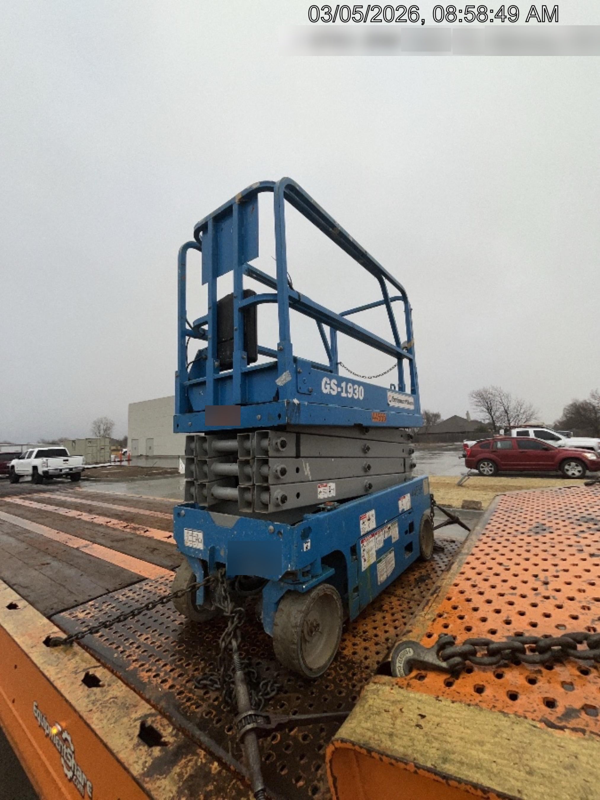 2019 Genie GS-1930 Fixed rails with chain Entry