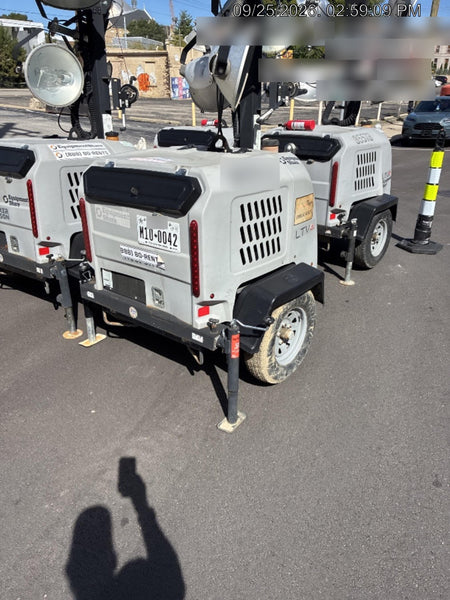 2018 Wacker Neuson LTV6L-MH Wacker Neuson LTV6L Mobile Light Tower w/Fuel Level Sensor Installed