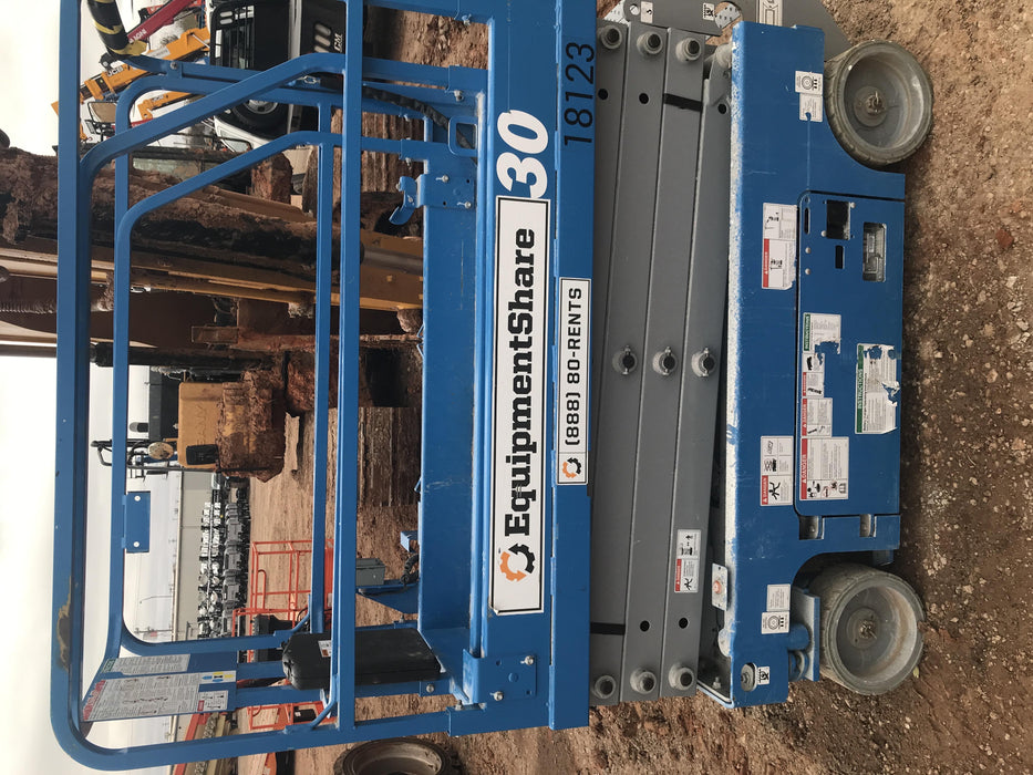 2018 Genie GS-1930 Genie GS-1930 w/Fixed Rail, Chain Entry