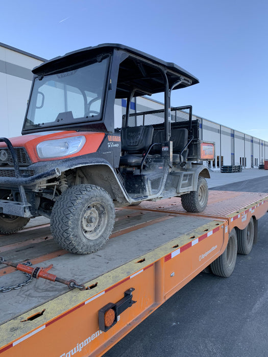 2020 Kubota RTV-X1140W-H 4WD, LED Strobe, Windshield Acrylic Clear, Plastic Canopy, Wire Harness Kit, Backup Alarm