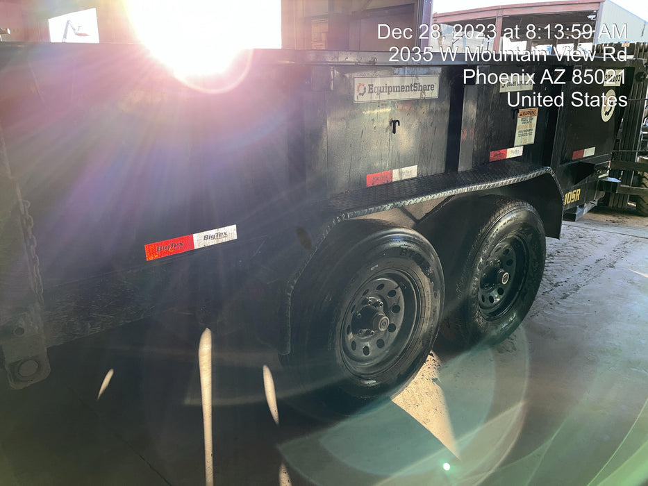 2022 BIG TEX TRAILER 10SR-12XLBK7SIR