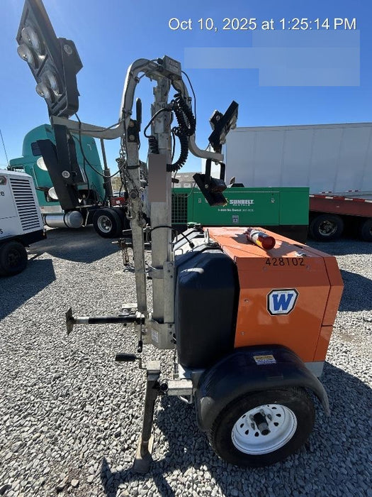 2024 Wanco WLTT-4MM4K Diesel, Deep Sea Controller, Shore Power Plug, Auto Start, (4) 350W LED Floodlights, 4kW Generator, 60 Gal Fuel Tank, 2" Ball, T3