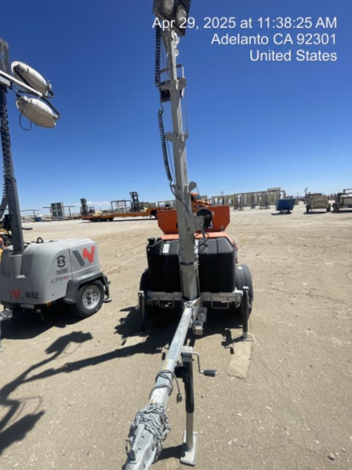 2024 Wanco WLTT-4MM4K Diesel, Deep Sea Controller, Shore Power Plug, Auto Start, (4) 350W LED Floodlights, 4kW Generator, 60 Gal Fuel Tank, 2" Ball, T3