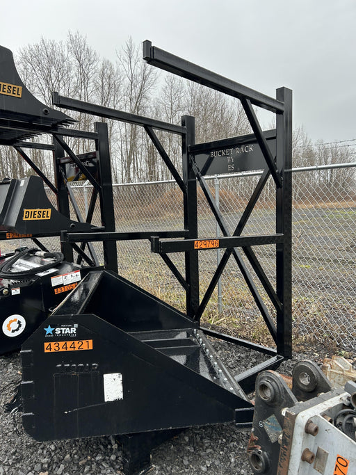 2024 FLUID POWER SUPPORT Heavy Duty Three Bucket Rack