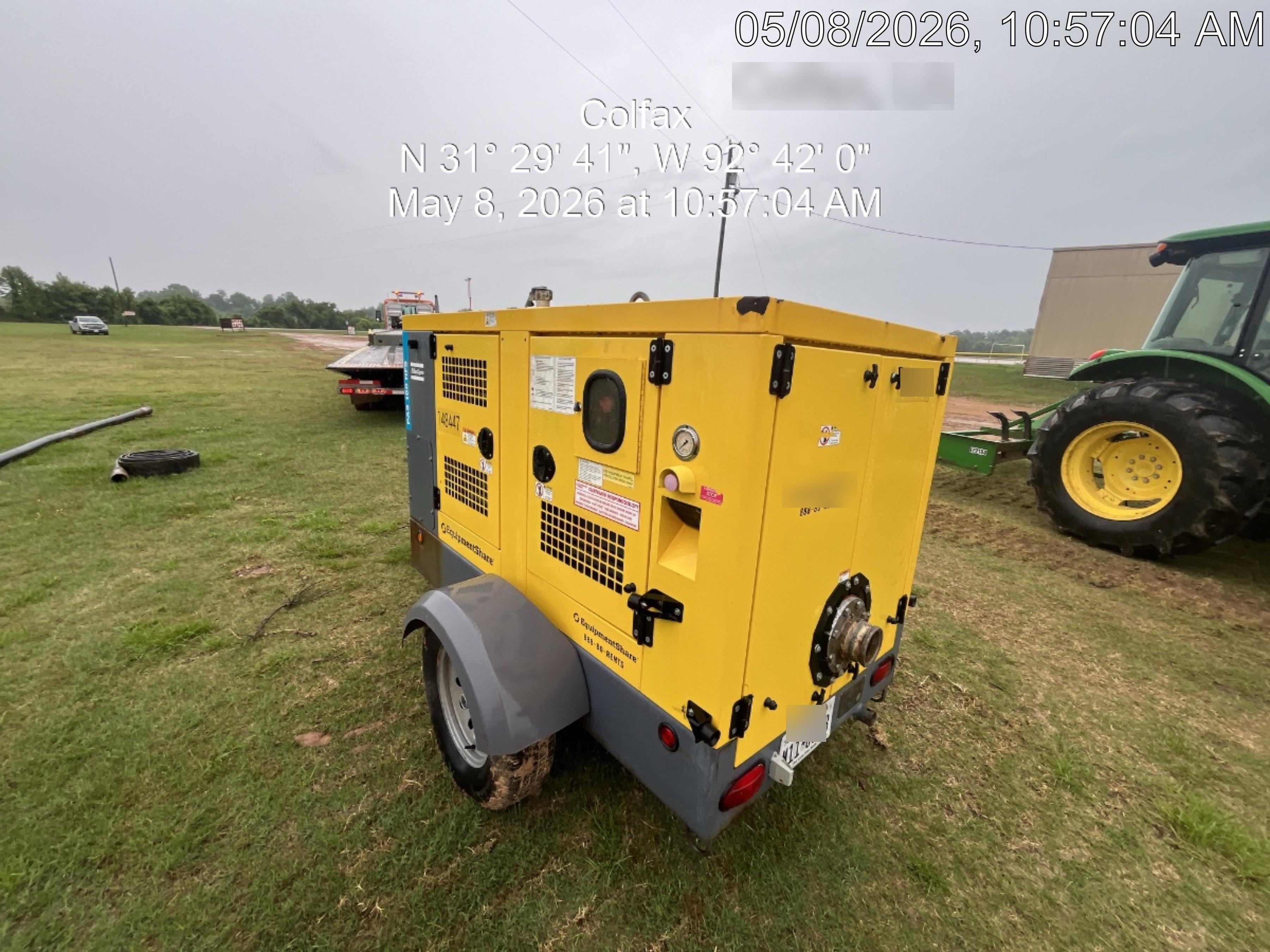 2021 ATLAS COPCO PAS 100 HF CS Enclosed