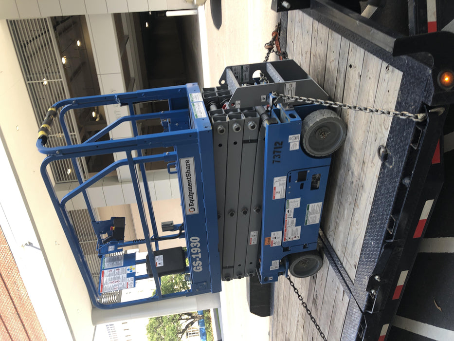 2020 Genie GS-1930 Fixed rails with chain entry gate - Pre A92.20