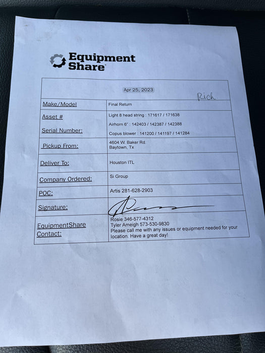 2021 LIND EQUIPMENT GST50