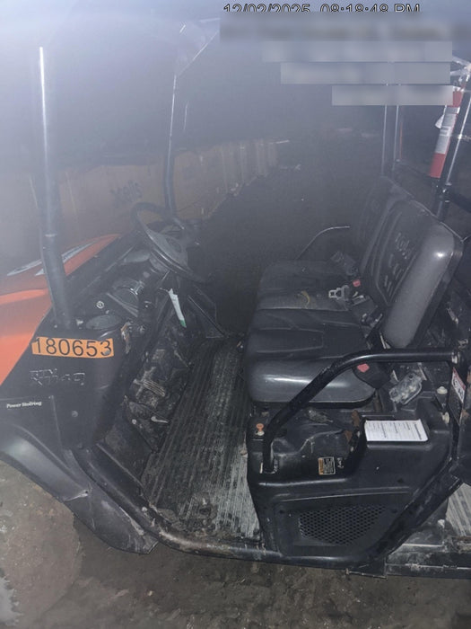 2021 Kubota RTV-X1140W-H Plastic Canopy, Windshield Acrylic Clear, LED Strobe Light, Wire Harness Kit, Back up Alarm