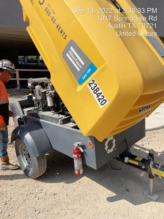 2022 ATLAS COPCO XAS188 CWK
