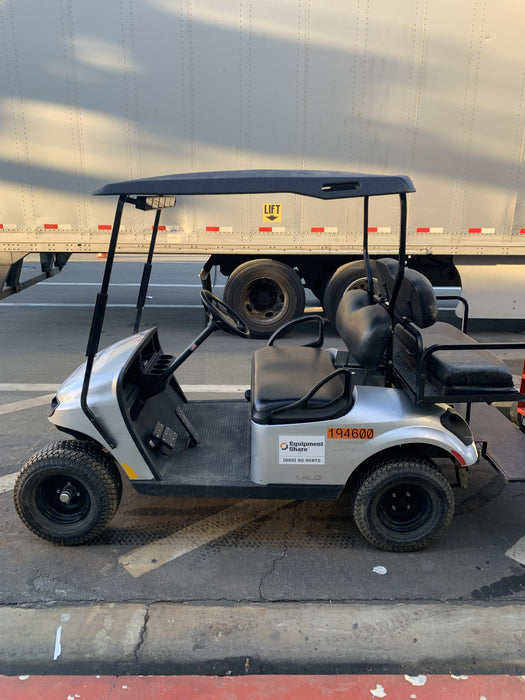 2022 Ez-Go VALOR 4 GAS EFI, PLATINUM, 
REAR SEAT KIT, ROOF, SPLIT TINTED WINDSHIELD