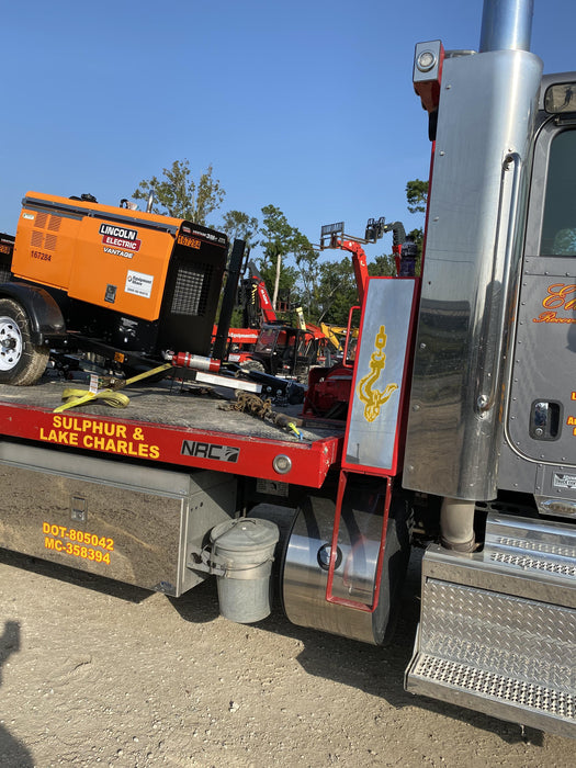 2021 Lincoln Electric Vantage 322 Vantage 322 Ready Pak 3 w/ Decals, ORANGE (includes trailer, cable rack, fender light kit) NO Telematics