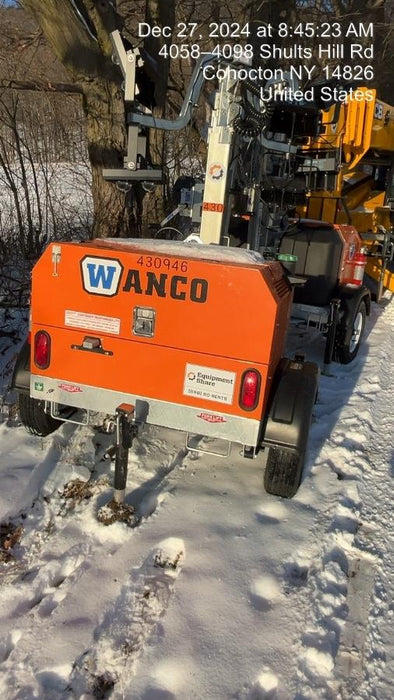 2024 Wanco WLTT-4MM4K Diesel, Deep Sea Controller, Shore Power Plug, Auto Start, (4) 350W LED Floodlights, 4kW Generator, 60 Gal Fuel Tank, 2" Ball, T3