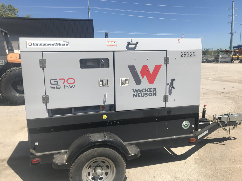 2019 WACKER NEUSON G70