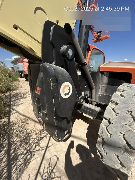 2019 JLG 1255 JLG 1255 T4F w/Open ROPS, Solid Tires, Work Lights/Beacon, 60" Carriage/Forks
