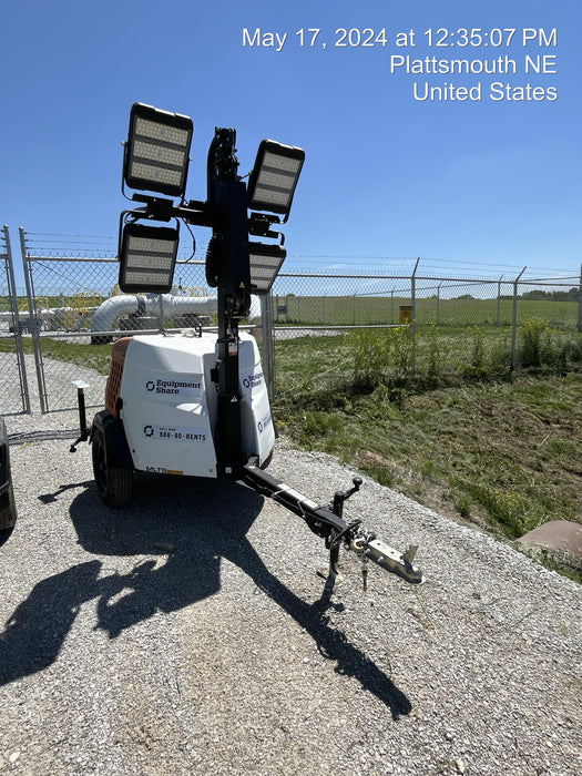 2023 Generac MLT2 Diesel, Flex Switch 120V Input, Powerzone Controller, (4) 320W LED Lights, 4kW Generator, 39.9 Gal Fuel Tank, 2" Ball, T3