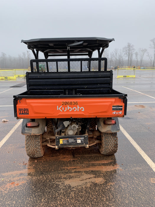 2022 Kubota RTV-X1140W-H Plastic Canopy, Windshield Acrylic Clear, LED Strobe Light, Wire Harness Kit, Back up Alarm