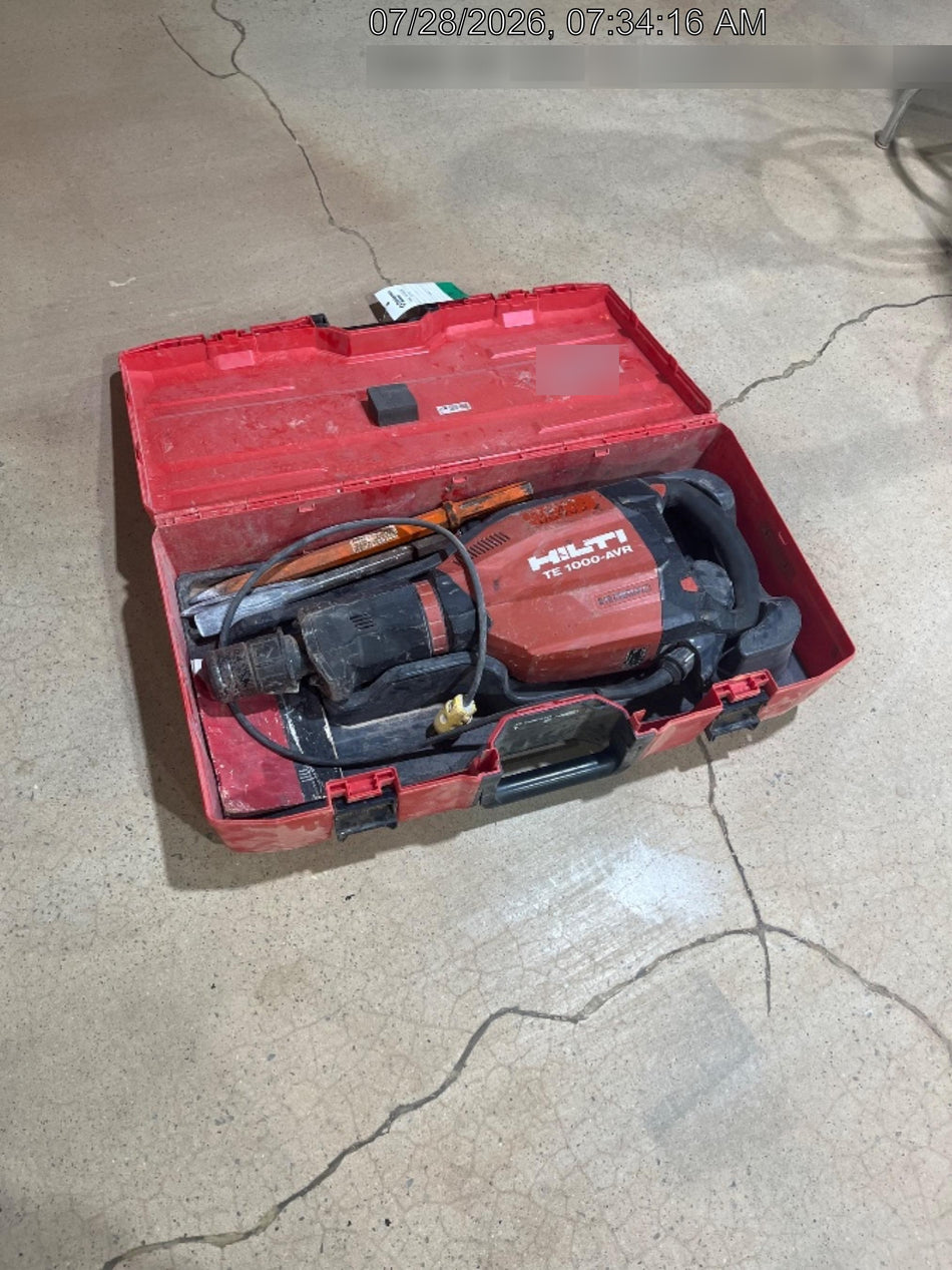 2019 HILTI TE 1000-AVR