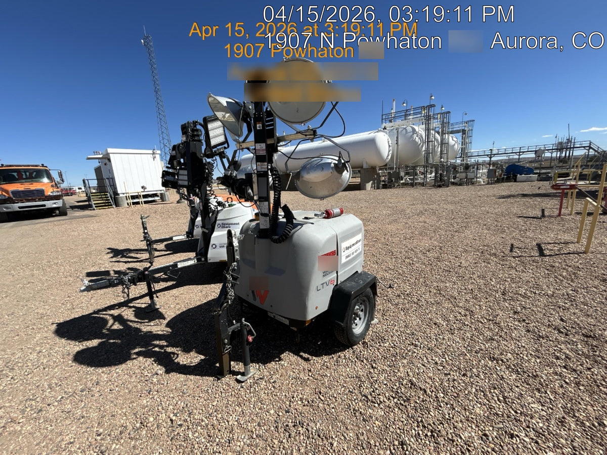 2018 Wacker Neuson LTV6L-MH Wacker Neuson LTV6L Mobile Light Tower w/Fuel Level Sensor Installed