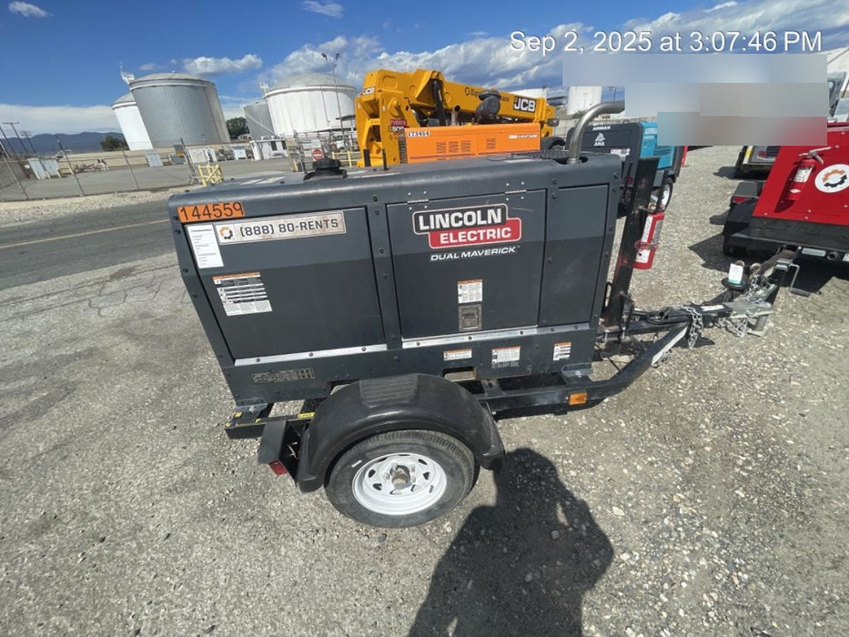 2021 Lincoln Electric Dual Maverick 200/200X Ready Pak 3 (includes trailer, cable rack, fender light kit)