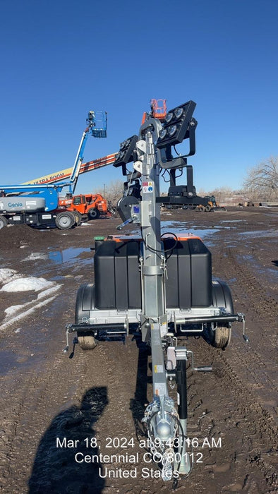 2023 Wanco WLTT-4MM4K Diesel, Deep Sea Controller, Shore Power Plug, Auto Start, (4) 350W LED Floodlights, 4kW Generator, 60 Gal Fuel Tank, 2" Ball, T3