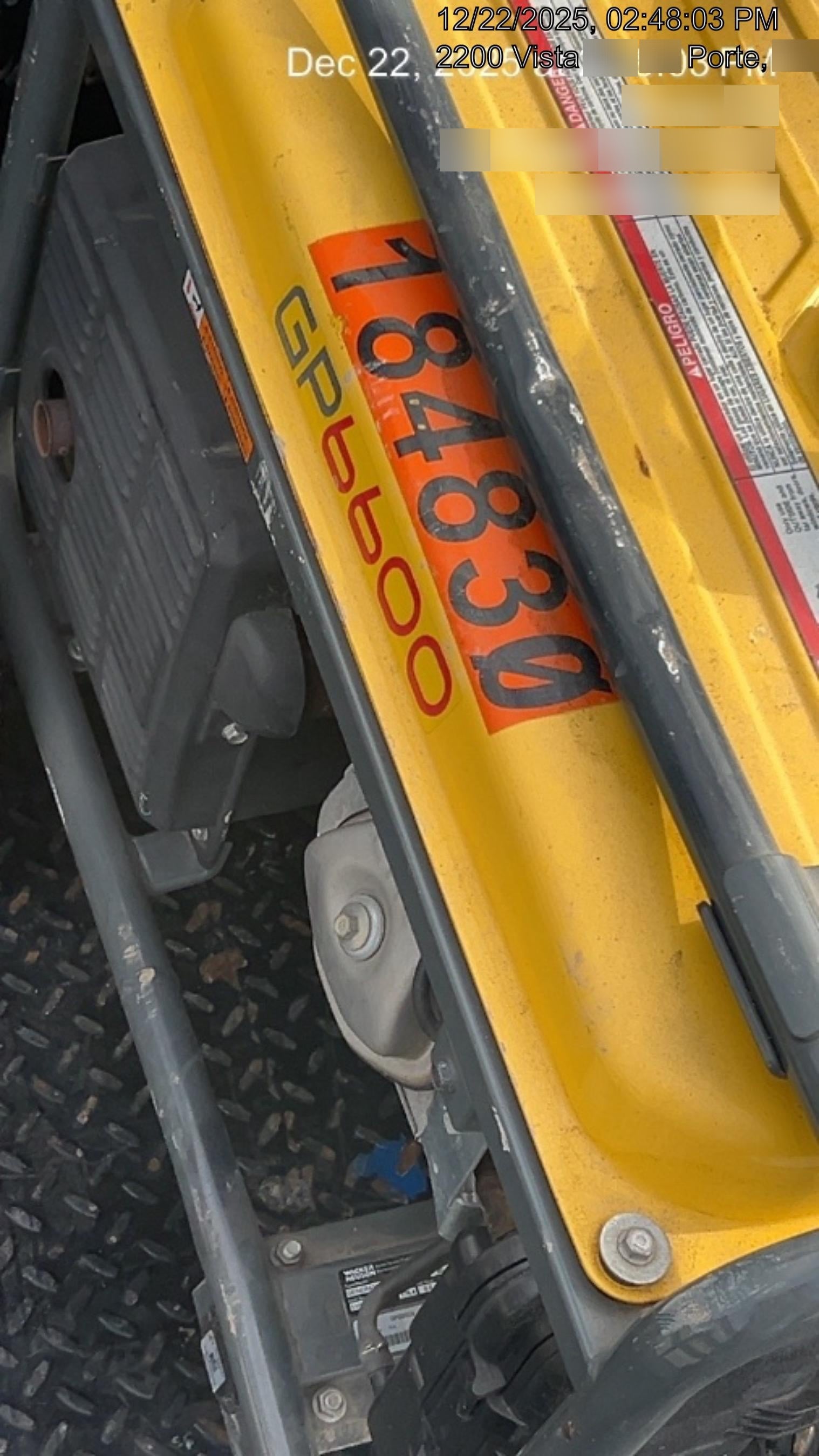 2021 WACKER NEUSON GP6600A