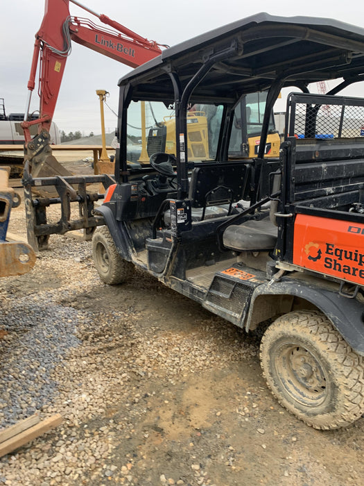 2019 Kubota RTV-X1140W-H 4wd Utility Cart, LED Strobe, Windshield Tempered Glass, Plastic Canopy, Wire Harness Kit, Backup Alarm