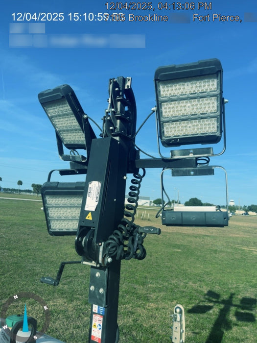 2023 Generac MLT2 Diesel, Flex Switch 120V Input, Powerzone Controller, 
(4) 320W LED Lights, 4kW Generator, 39.9 Gal Fuel Tank, 2" Ball, T3