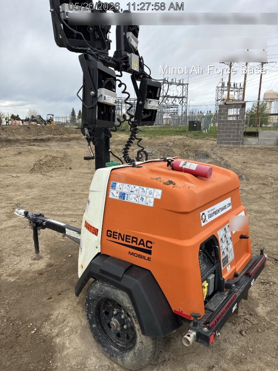 2023 Generac MLT2 Diesel, Flex Switch 120V Input, Powerzone Controller, (4) 320W LED Lights, 4kW Generator, 39.9 Gal Fuel Tank, 2" Ball, T3