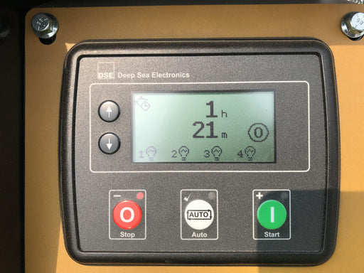 2021 Allmand NLV3GR (4) LED Light Fixture 350W, 23' Vertical Mast, 3kW Prime, Towable, Deep Sea L401, Leveling Jacks, Yanmar T4F 5.8hp