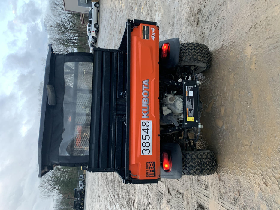 2019 Kubota RTV-X1140W-H 4wd Utility Cart, LED Strobe, Windshield Tempered Glass, Plastic Canopy, Wire Harness Kit, Backup Alarm