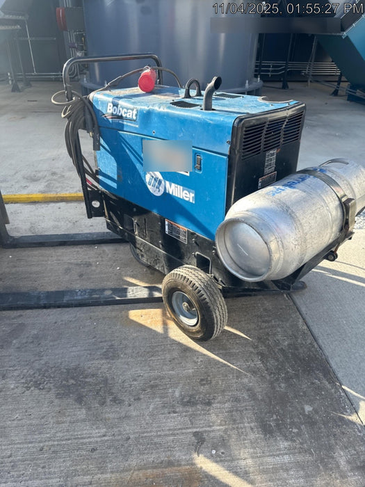 2019 Miller Electric BOBCAT 250 LP/Propane, Running Gear, Tank Bracket, Hose