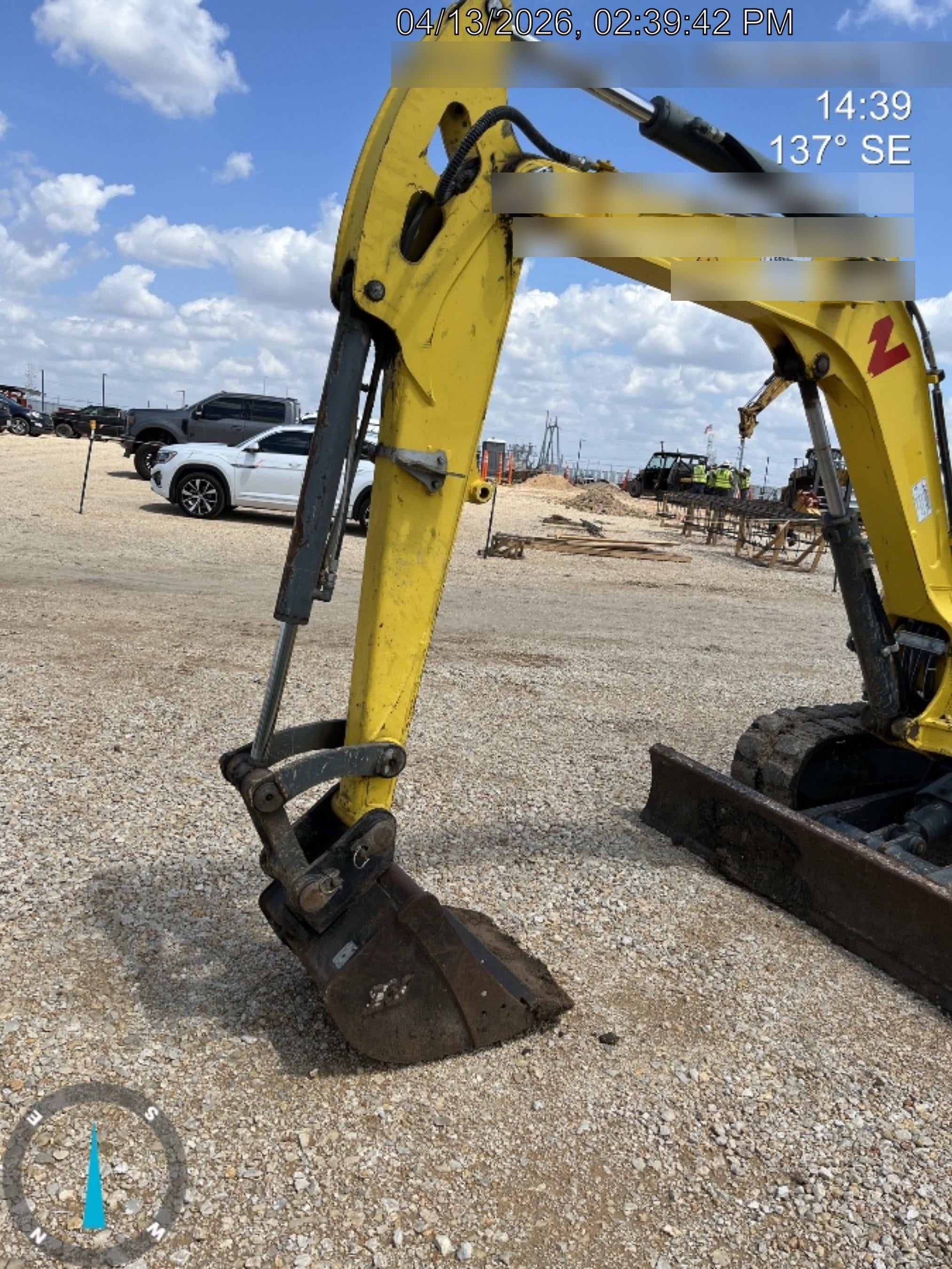 2020 Wacker Neuson EZ53 MX,TRK,LGD,CNPY,PC w/QC Coupler, 12"/18"/24" HD Buckets