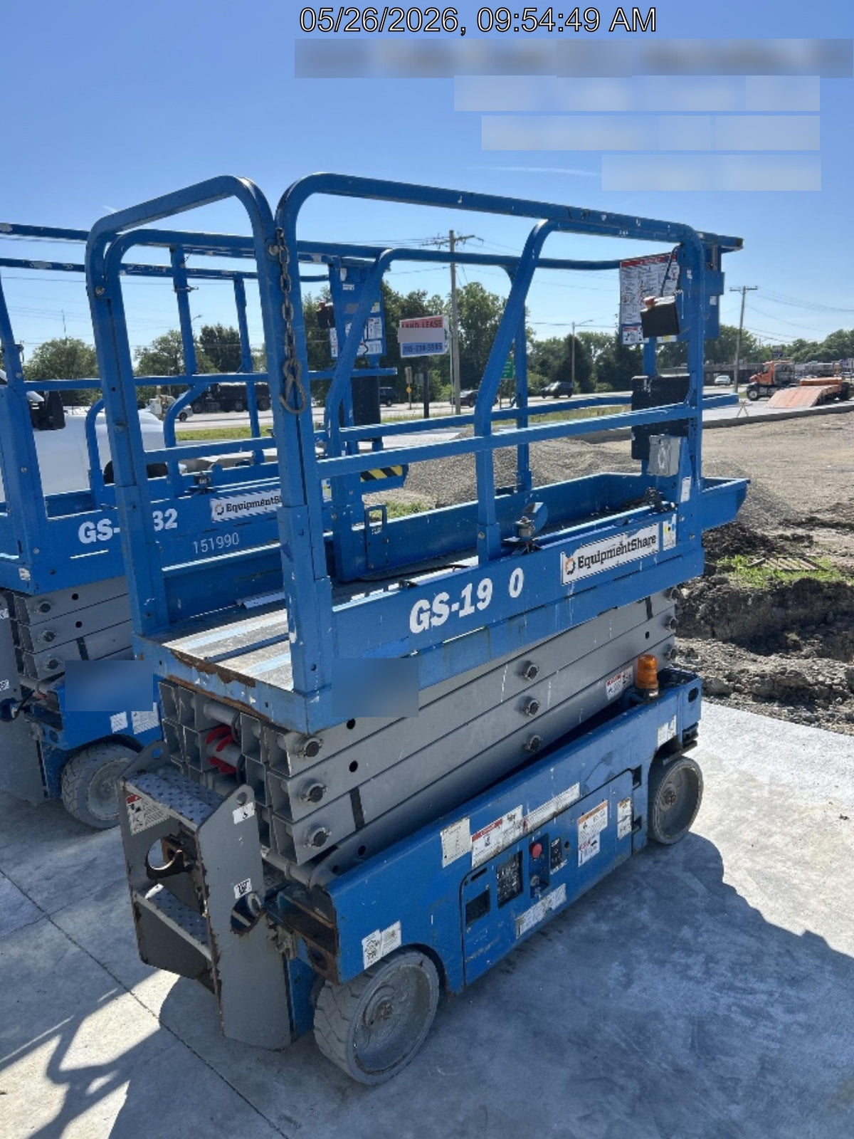 2019 Genie GS-1930 Genie GS-1930 Standard Options, EE Rated
