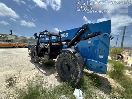 2017 Genie GTH-1056 Genie GTH1056, Solid Tires, 60" carriage, Open ROPS