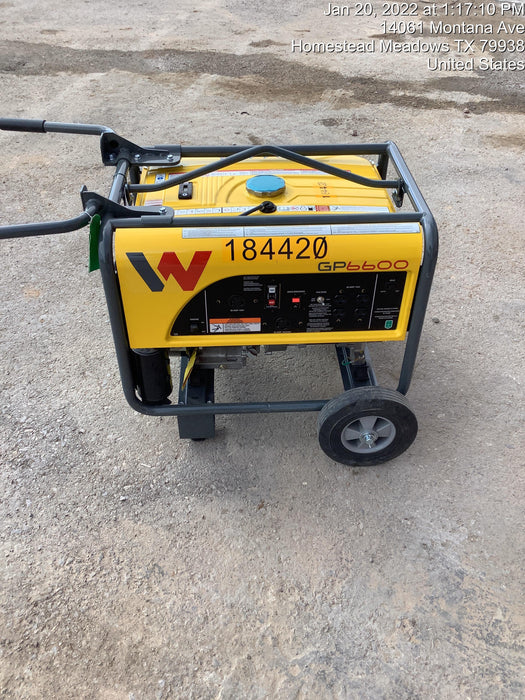 2021 WACKER NEUSON GP6600A