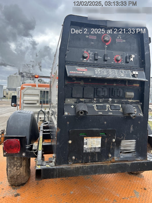 2021 Lincoln Electric Vantage 549X Ready Pak 3, ORANGE (includes trailer, cable rack, fender light kit)