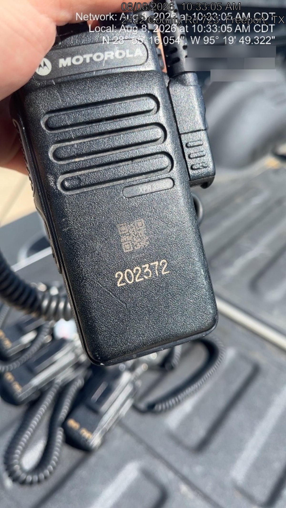 2022 MOTOROLA XPR3300E