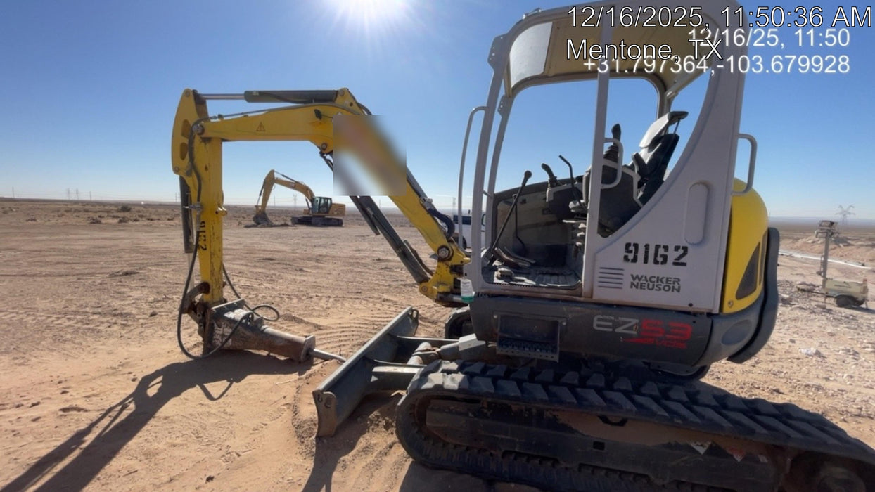 2018 WACKER NEUSON EZ53