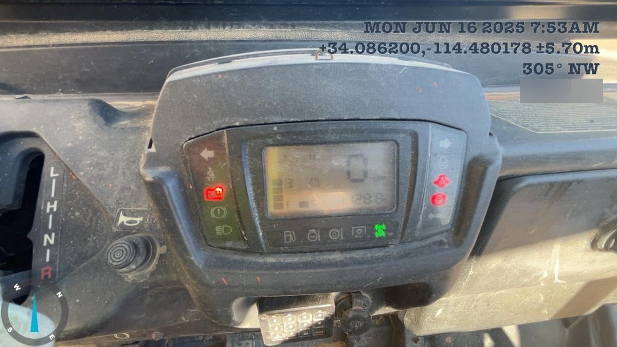 2019 Kubota RTV-X1140W-H 4wd Utility Cart, LED Strobe, Windshield Tempered Glass, Plastic Canopy, Wire Harness Kit, Backup Alarm