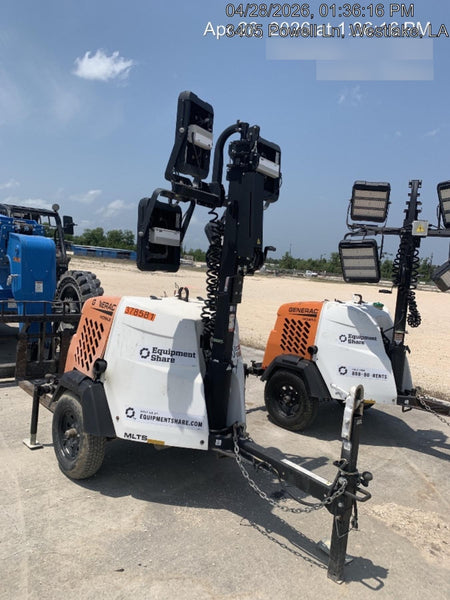 2023 Generac MLT2 Diesel, Flex Switch 120V Input, Powerzone Controller, 
(4) 320W LED Lights, 4kW Generator, 39.9 Gal Fuel Tank, 2" Ball, T3