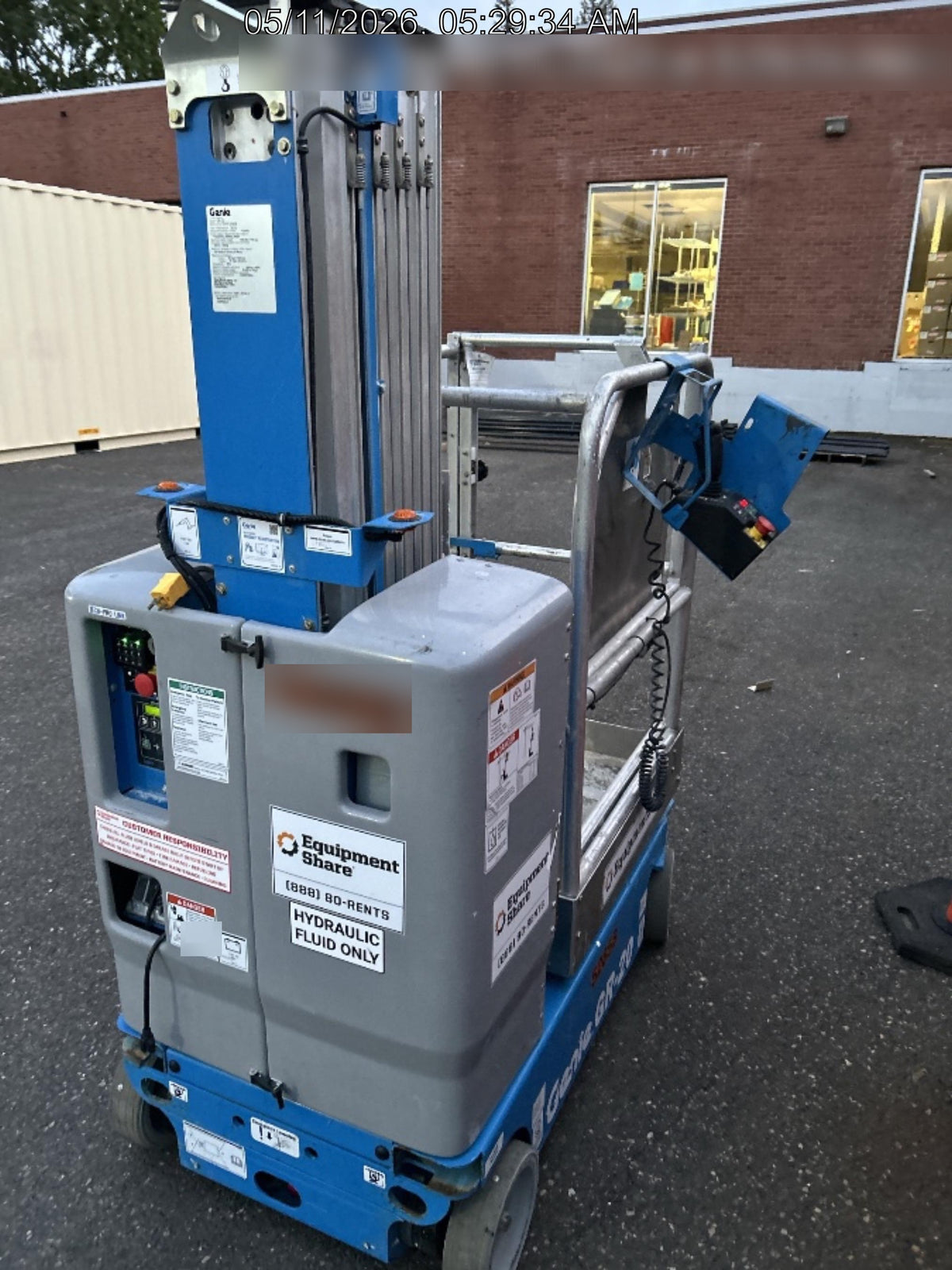 2019 GENIE GR-20