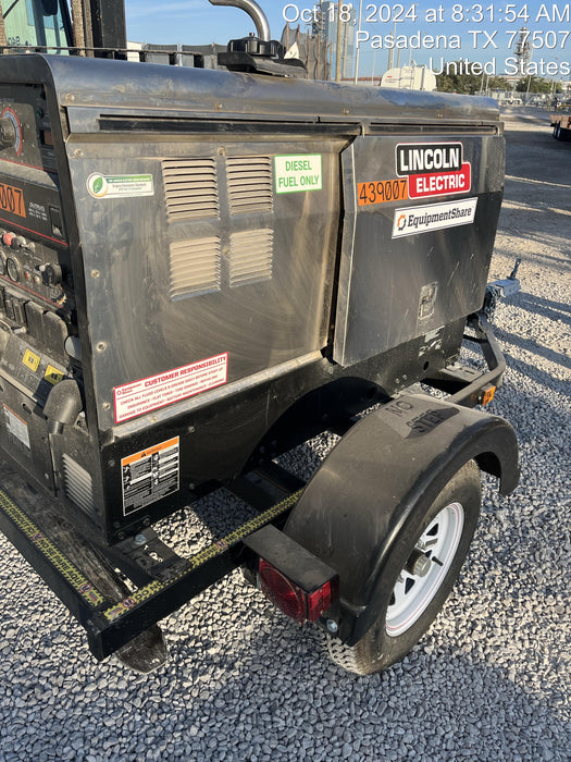 2024 Lincoln Electric LE400 Kubota V1505, Trlr, Cable Rack, Light Kit, ES Decals, T3