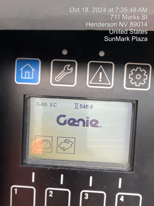 2019 Genie S-85 XC