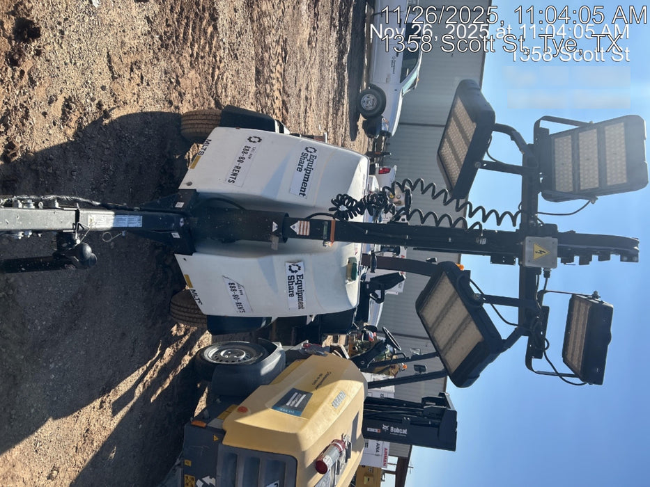 2023 Generac MLT2 Diesel, Flex Switch 120V Input, Powerzone Controller, (4) 320W LED Lights, 4kW Generator, 39.9 Gal Fuel Tank, 2" Ball, T3