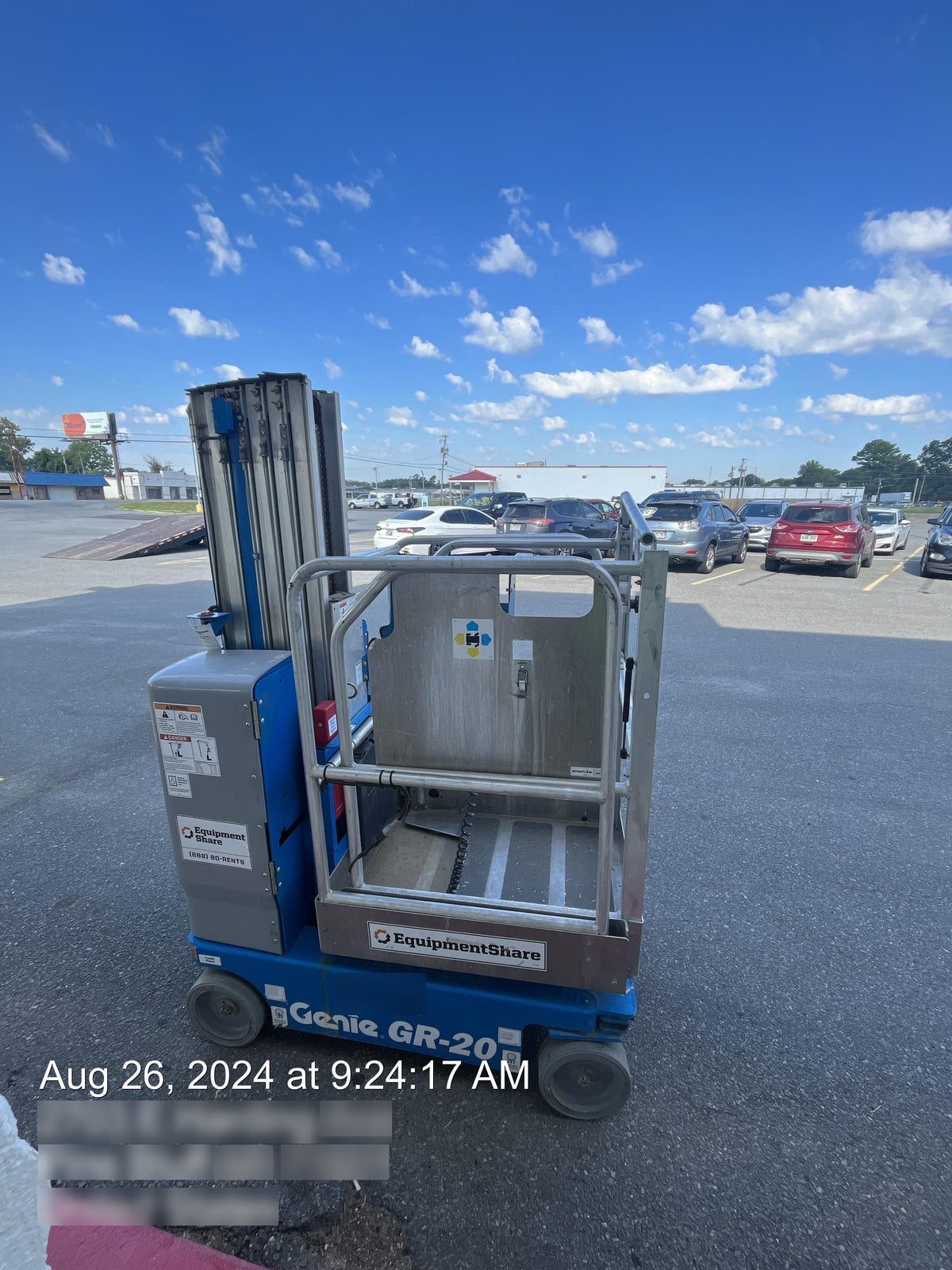 2019 GENIE GR-20