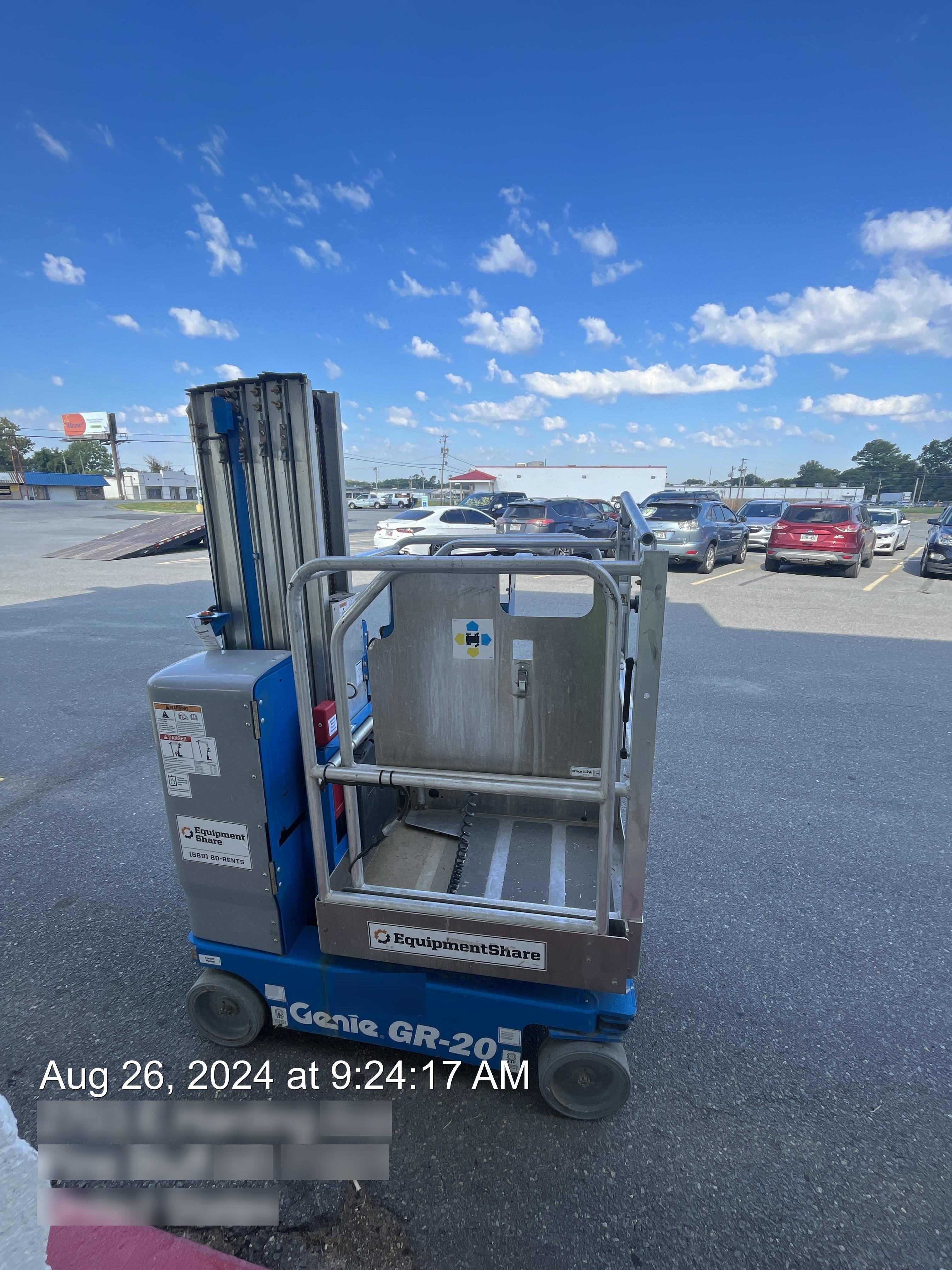 2019 GENIE GR-20