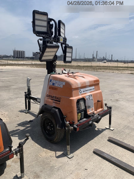 2023 Generac MLT2 Diesel, Flex Switch 120V Input, Powerzone Controller, 
(4) 320W LED Lights, 4kW Generator, 39.9 Gal Fuel Tank, 2" Ball, T3