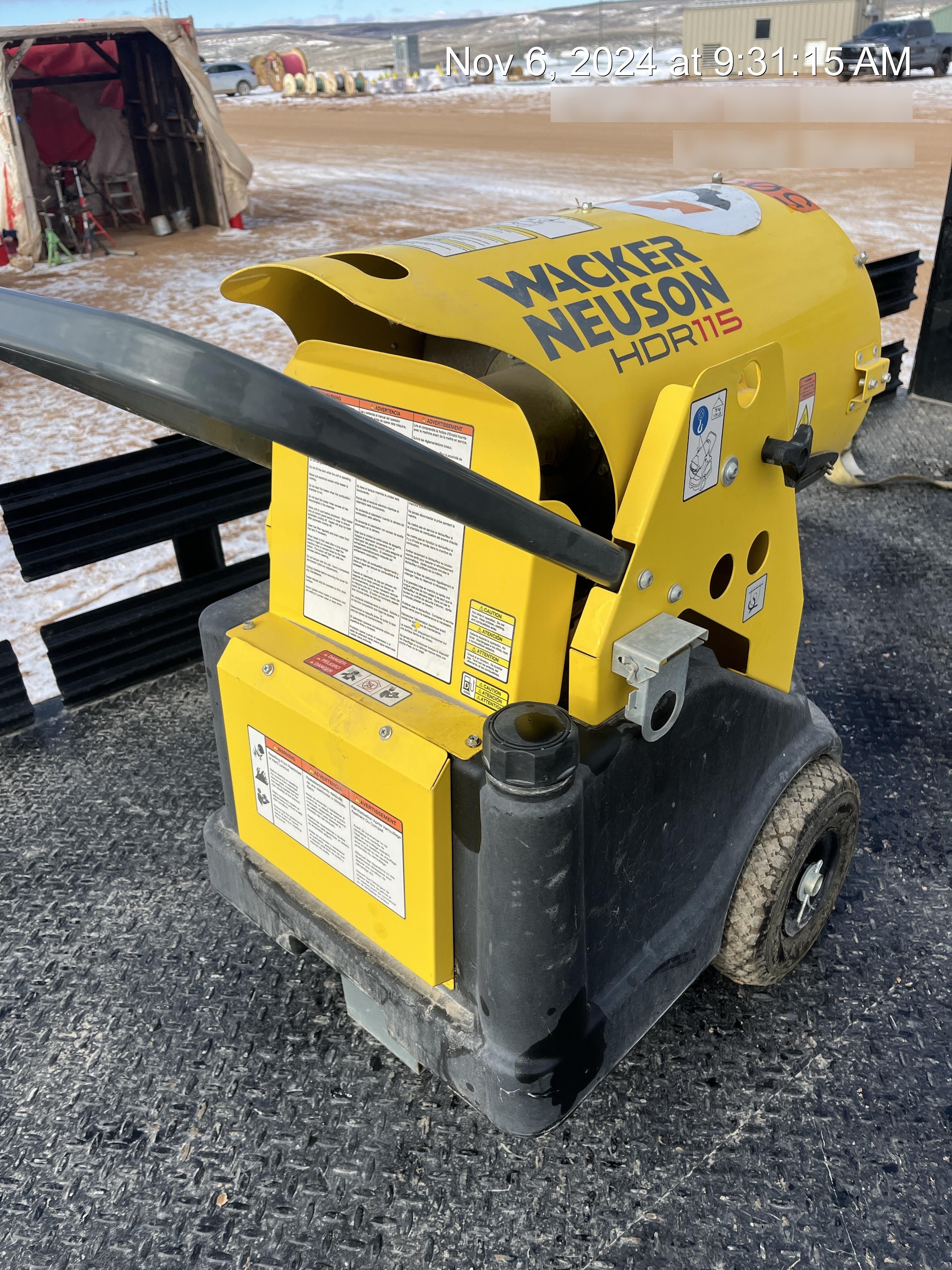 2019 WACKER NEUSON HDR115
